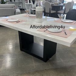 Genuine Marble Dining Table Brand New In Box 