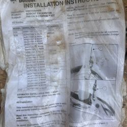 Bobcat Mini Ex X Change Quick Connect For Attachments 