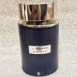 Rochas L'Homme EDT Eau de Toilette Men Cologne Fragrance Perfume Spray 100 ml 3.3 fl oz 