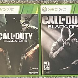 Call Of Duty Black Ops & Black Ops 2