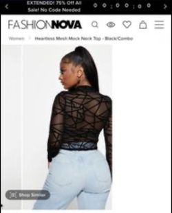 Sheer Black Bodysuit With Asymmetrical Design