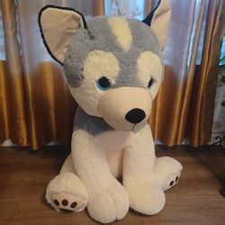 Plush husky