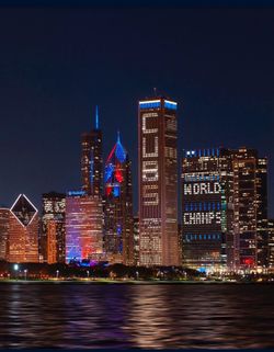 Chicago Cubs Championship Skyline - 11x14 Original Photograph