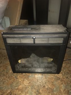 Electric fireplace insert