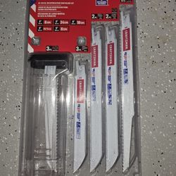 Craftsman Bi-Metal Reciprocating Saw Blade Kit 11pcCraftsman Bi-Metal Reciprocating Saw Blade Kit 11pc