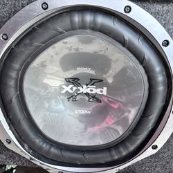 Pair Of Sony Xplod 1200w