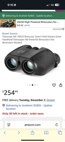 Brand New Binoculars