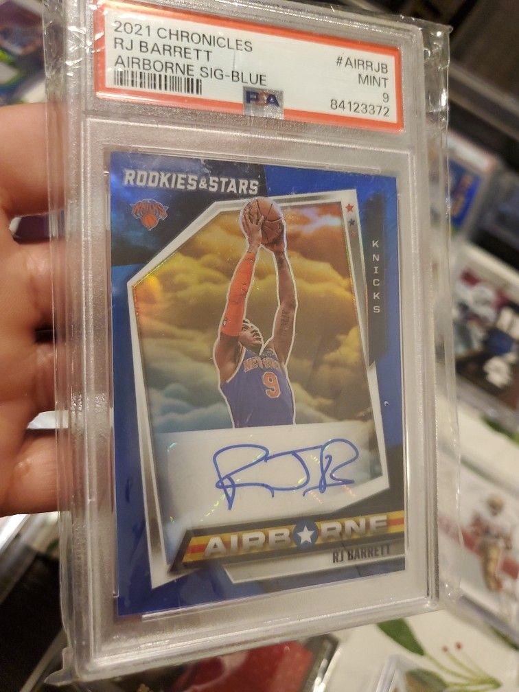 Rj Barrett Rookie Auto /25 Psa 9