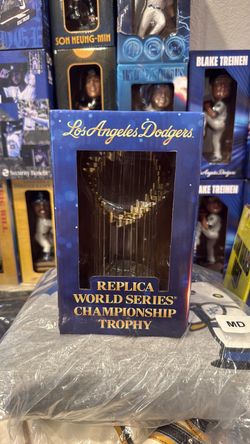 dodgers replica world serie championship trophy 2024