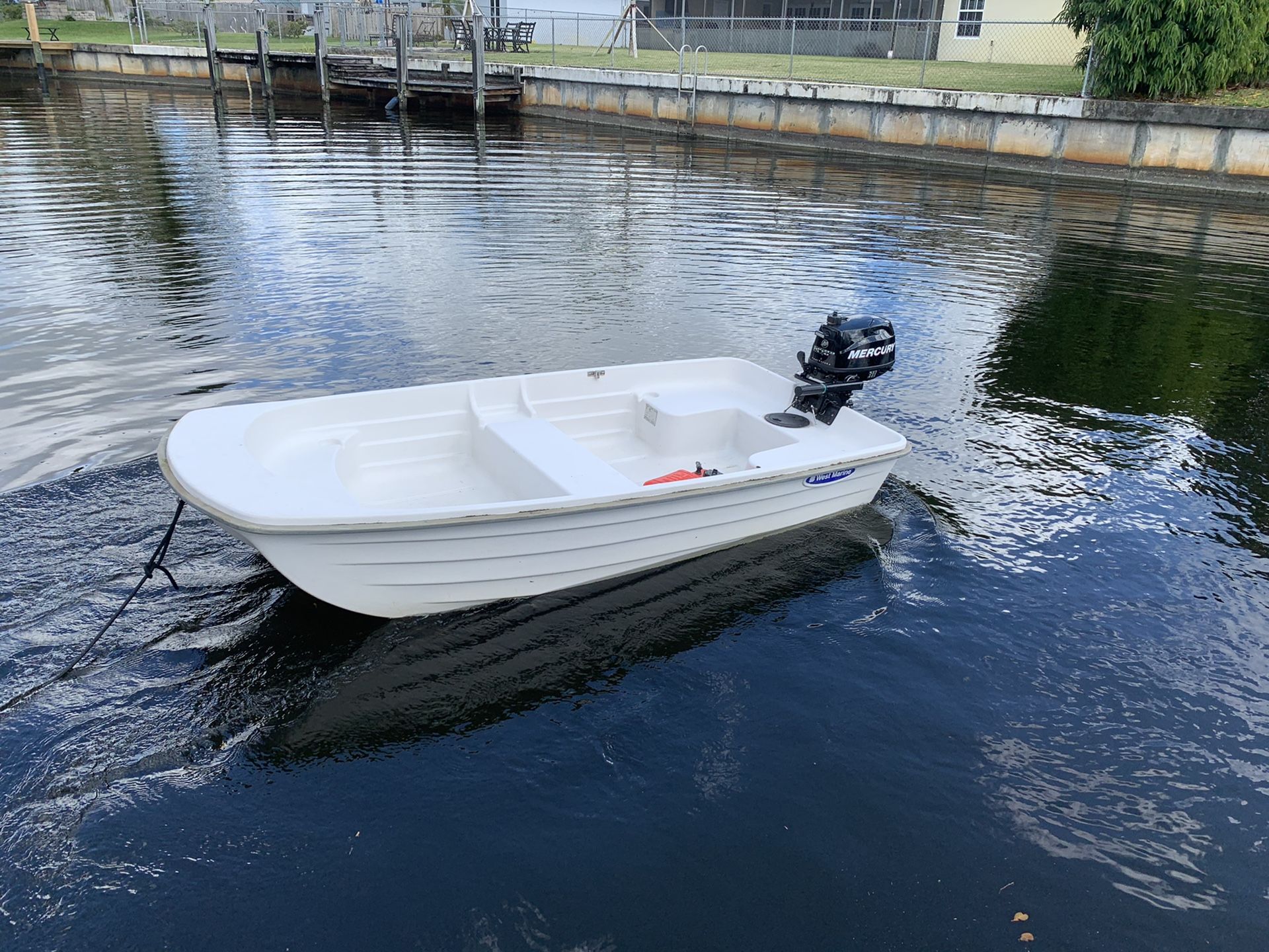 West Marine WaterTender 9.4 Dinghy with Mercury motor for Sale in Fort
