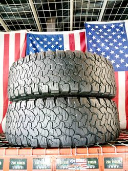 ⭐️ USED TIRES LT275/65R17 BF GOODRICH K02 ALL TERRAIN 275 65 17