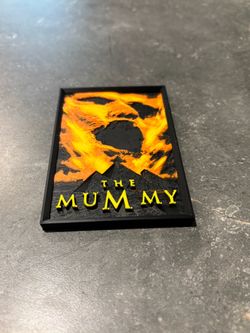 The Mummy 3D Printed Magnet