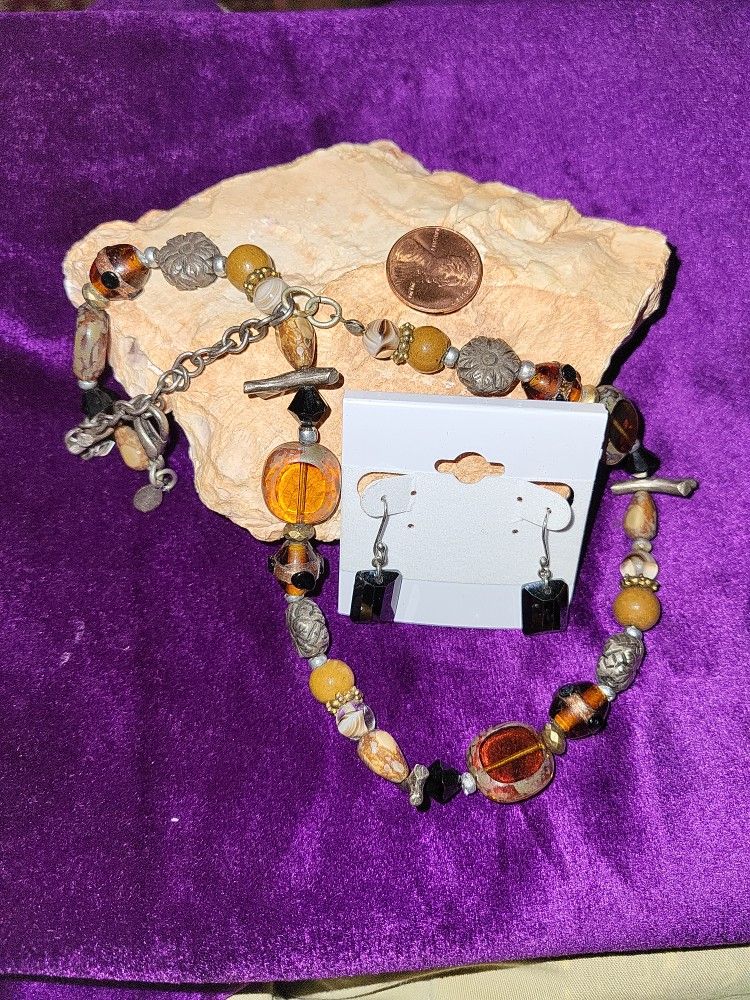 Chico's Choker/Glass Beads