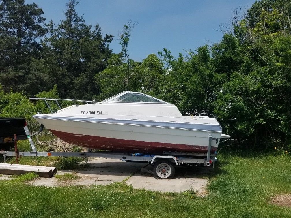 1986 bayliner cuddy cabin capri 16 foot