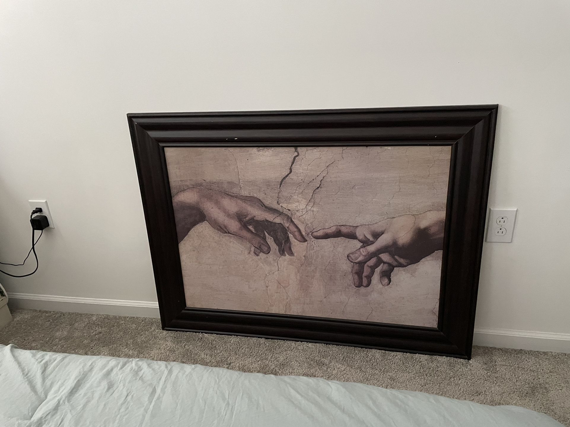 27x39 Creation Of Adam Painting