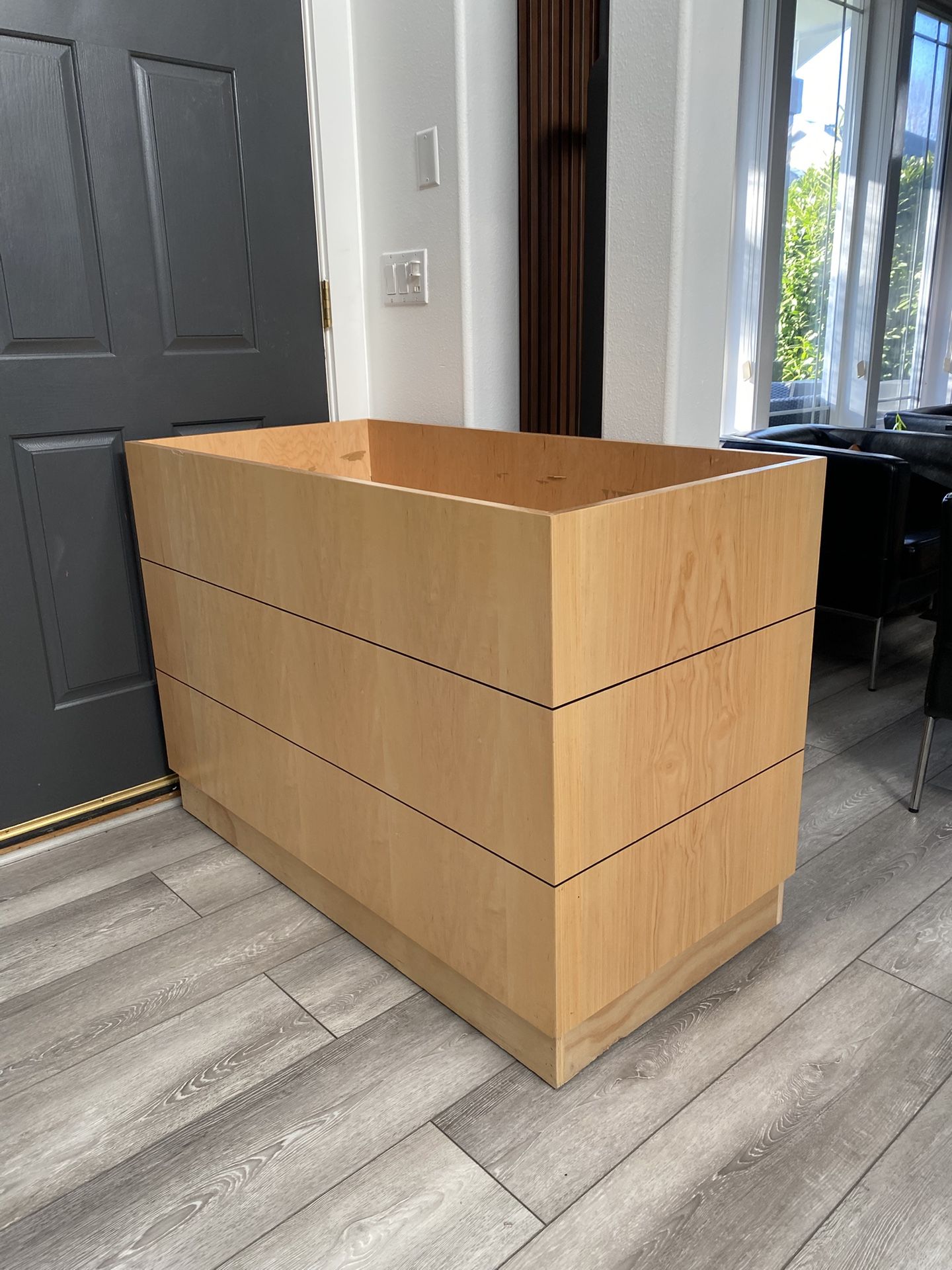 Extra Large Modern Wooden Planter