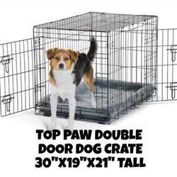 DOUBLE DOOR DOG CRATE/KENNEL 