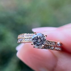 Round Diamond Promise Ring Size 9