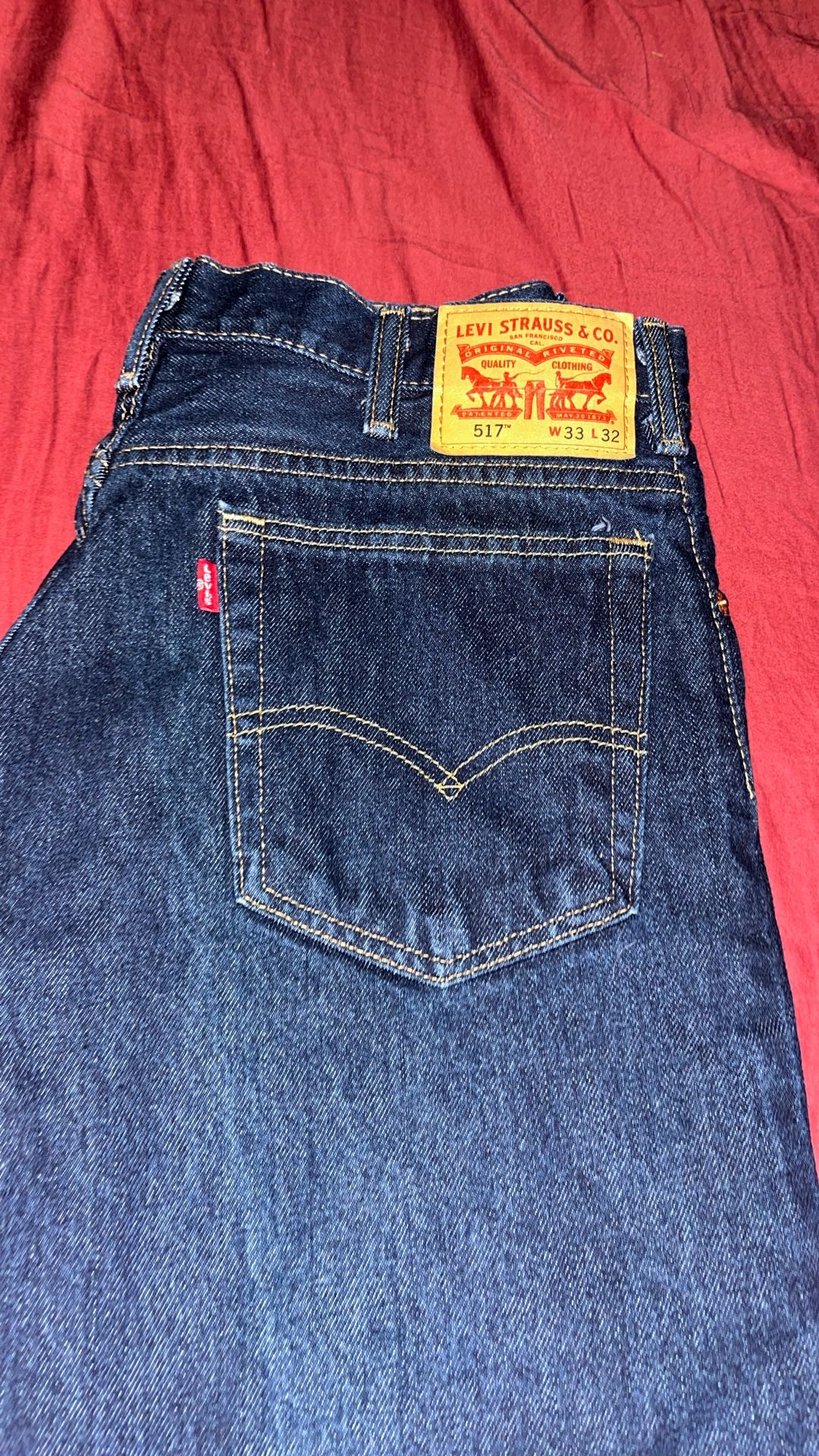 Levi’s 517 Dark Blue 33,32