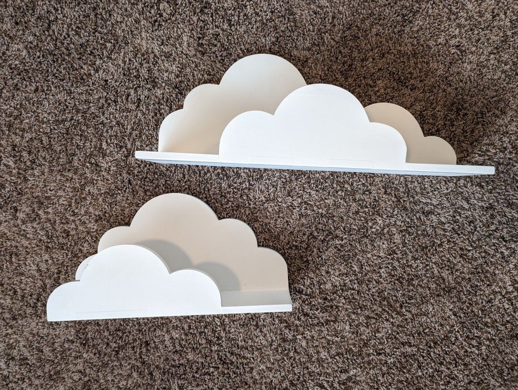 Cloud Wall Shelf Set