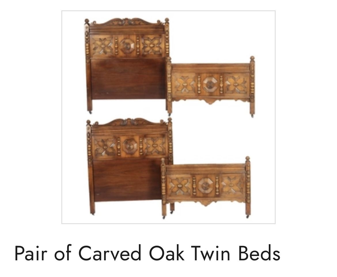 Twin Size Vintage Bed Frames