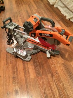 Ridgid miter saw 10