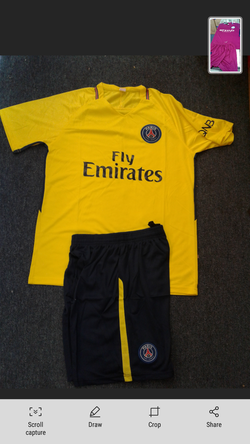 Soccer uniforms