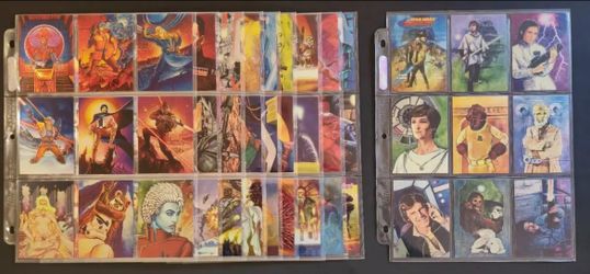 STAR WARS - finest - Complete Set - Topps 1996
