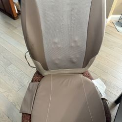 Homedics Shiatzu Massage Chair Cover with Heat and Remote!  