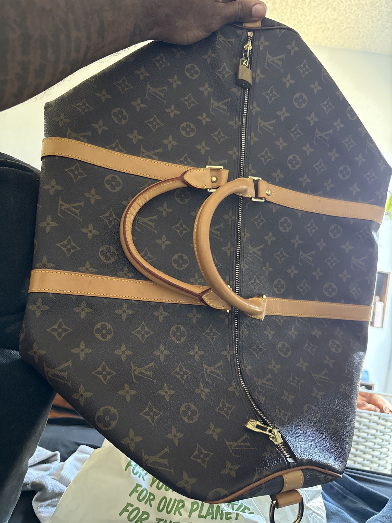 Louis Vuitton monogram Keepall 55 