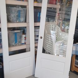 Pair Off French Doors 