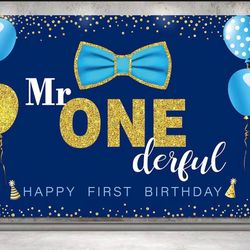 First Birthday Banner