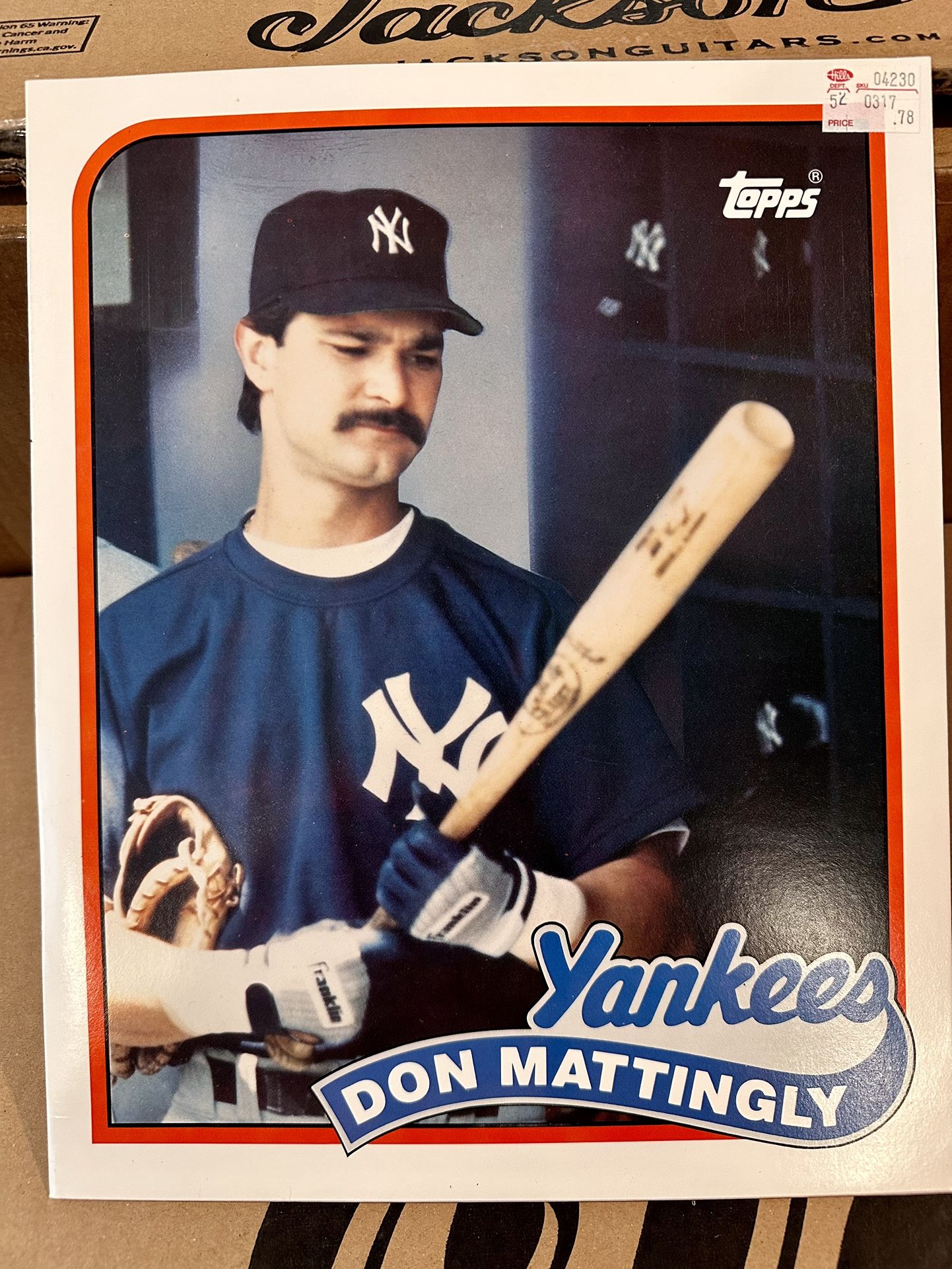 Don Mattingly 1989 Topps 