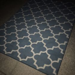 Nice Indoor Outdoor 5 X 7 Area Rug Only $25 Firm