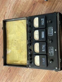 Vintage weston model 639 industrial analyzer type 2