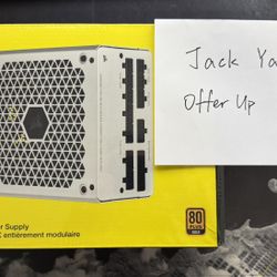BRAND NEW Corsair RM 750 White 750W 80 Plus Gold Modular ATX Power Supply