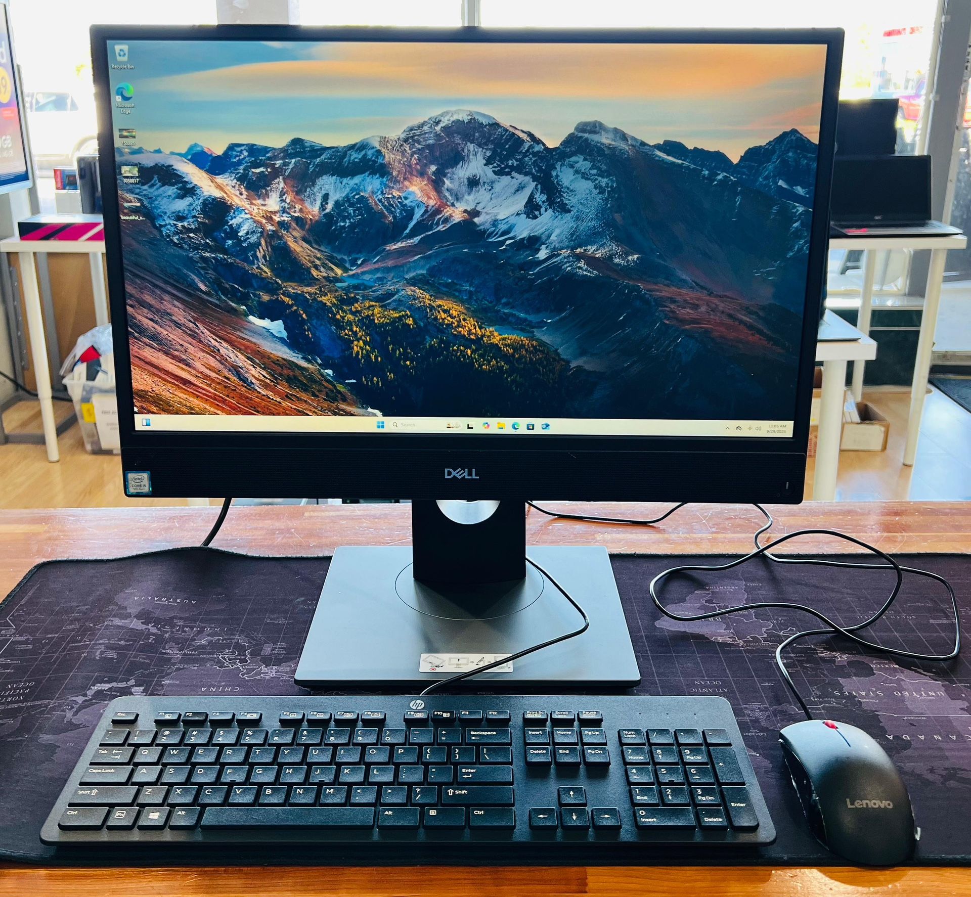 DELL OPTIPLEX 5270 ALL IN ONE PC Core i5-9th Gen 8GB 256GB SSD Windows 11 Pro Fully Functional