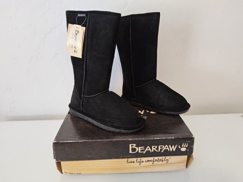 Bearpaw Tall Black Boots