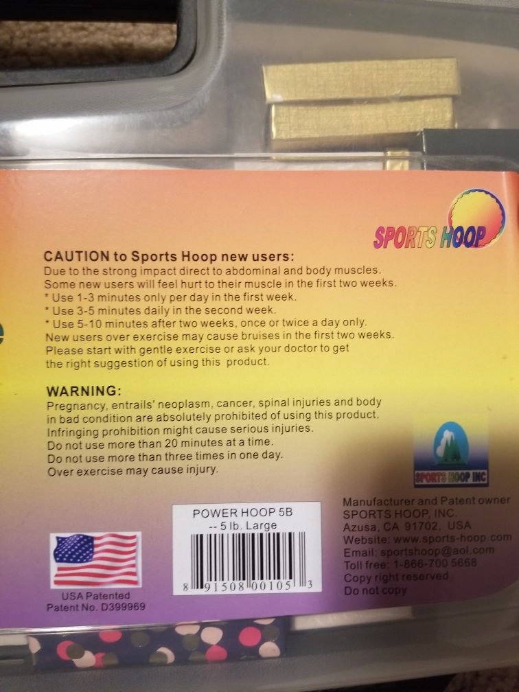 Power excercise hoop