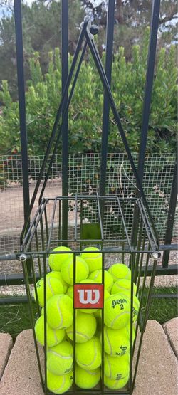 Wilson ball hopper ball basket