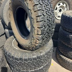 Used Set Of Bfg All Terrain 31 1050 15