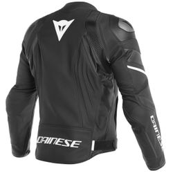 Dainese Avro 4 Black&White Motorcycle Jacket