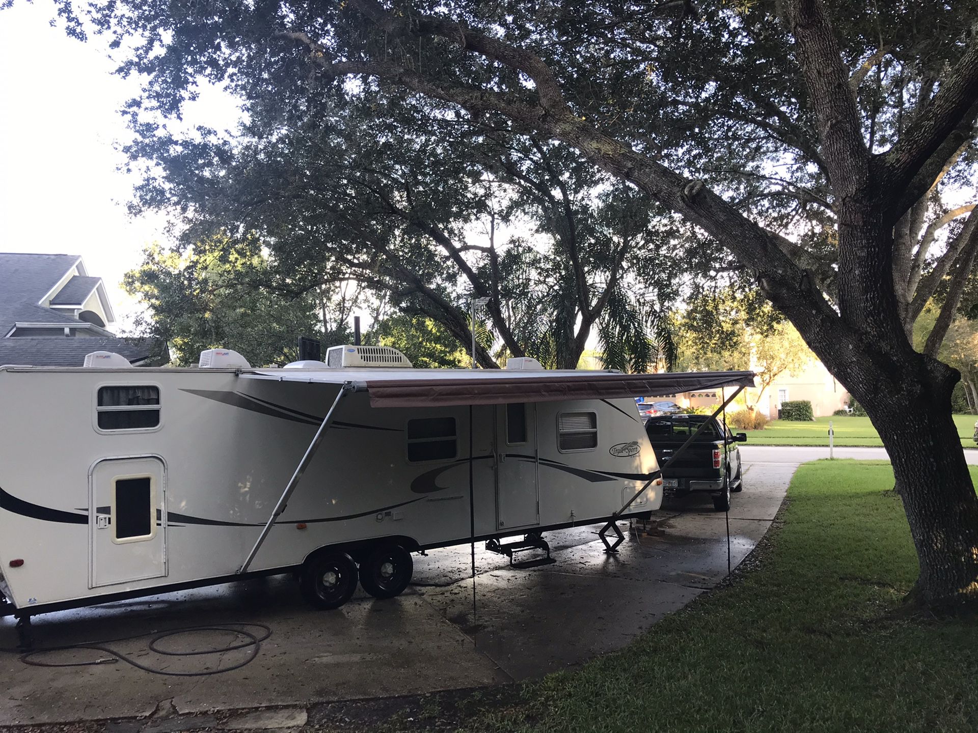 RV bunkhouse camper trailer