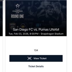 3 Tickets Pumas V SDFC 