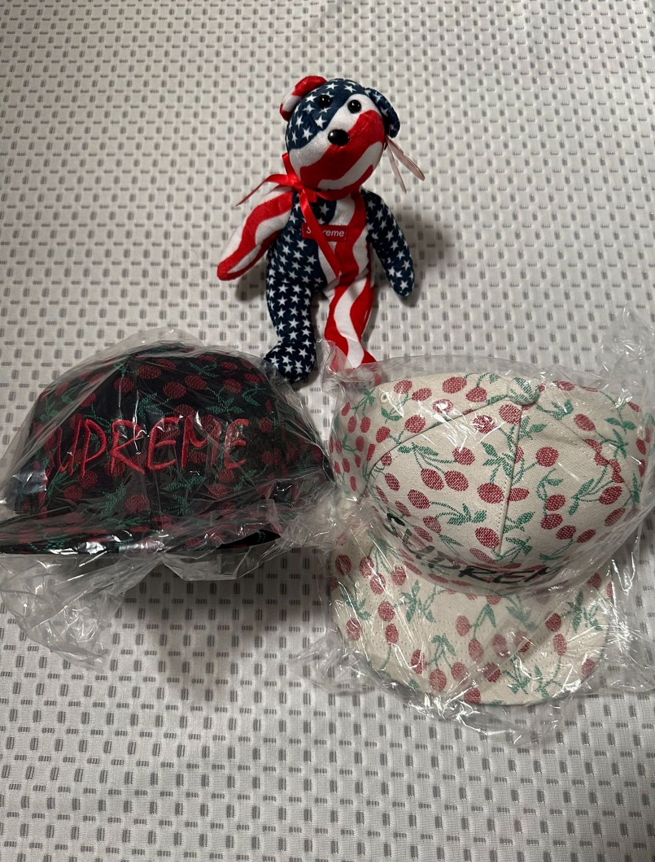 Supreme Cherry Hat Or Cap 