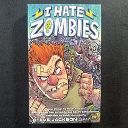 I Hate Zombies Card Game Board Game Read Description