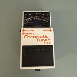 Boss Chromatic Tuner TU-2 Pedal
