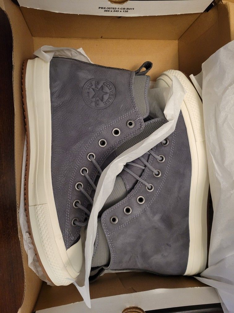 10.5 Grey Converse Shoes