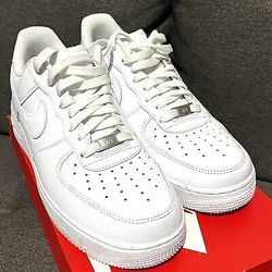 Nike Forces All White