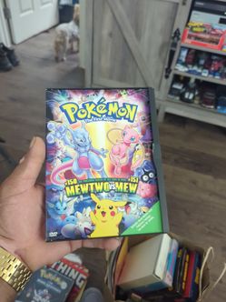 Pokémon The First Movie DVD vintage de 1999 buenas condiciones